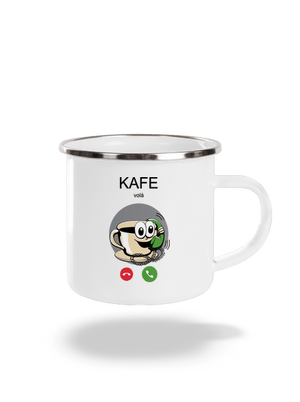 Kafe volá plecháčik White