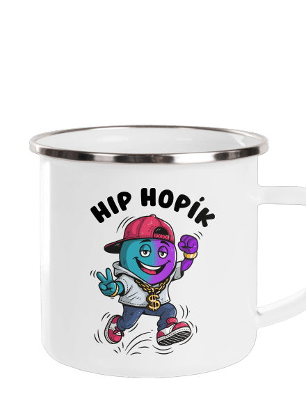 Hip Hopík plecháčik White