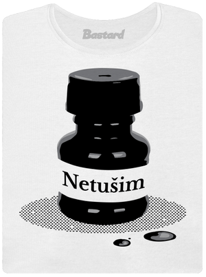 Netušim dámske tričko White