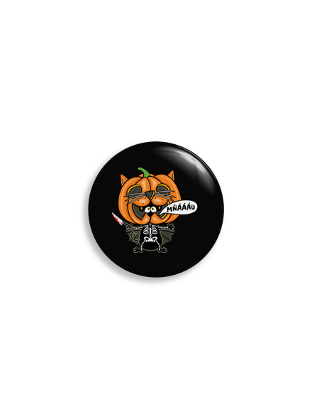 Halloweenská kočička  