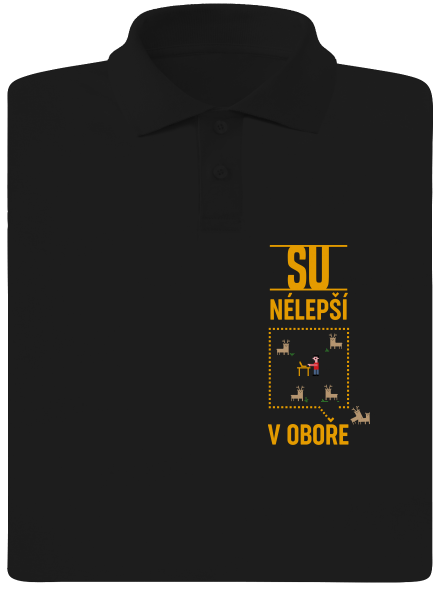 Su nélepší v oboře pánska polokošeľa Black