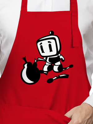 Bomberman zástera Red