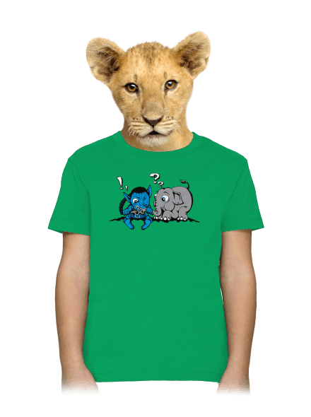 Error 501 detské tričko Kelly Green