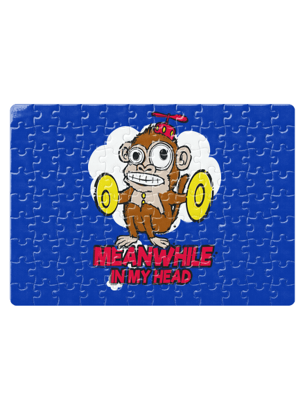 Monkey in my head puzzle White