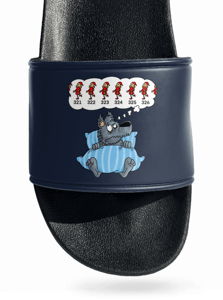 Vlčia nespavosť šľapky Navy