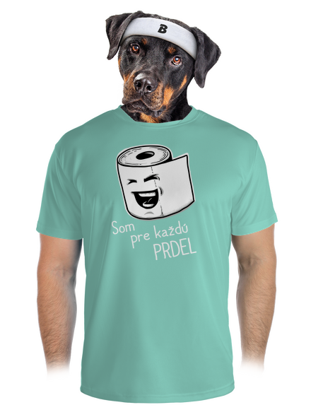 Prdel pánske športové tričko Mint Mal
