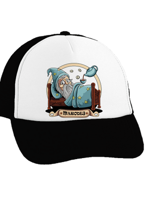 Marodej šiltovka truckerka Black cap