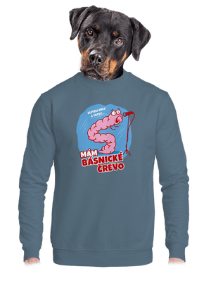 unisex mikina bez kapucne