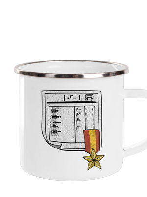 Cestovný poriadok plecháčik White