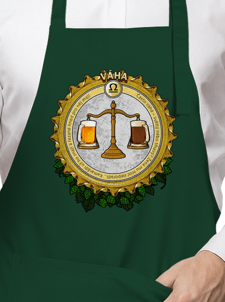 Pivný horoskop: Váha zástera Bottle Green