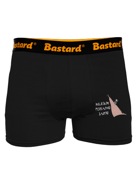 Milujem jazdu boxerky Black