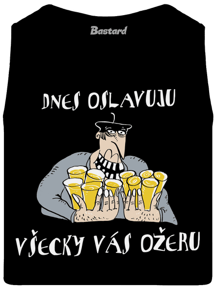 Dnes oslavujem pánske tielko Black