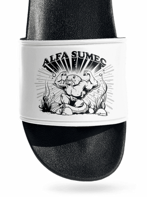 Alfasumec šľapky White