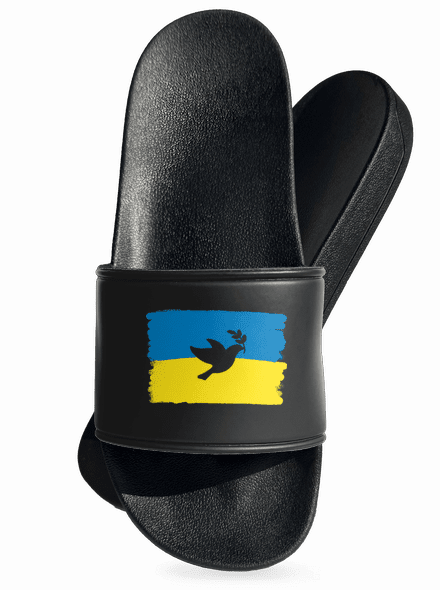 Ukrajina - Holubica šľapky Black