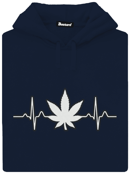 EKGanja pánska mikina klokanka Navy