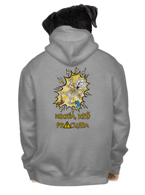 pánska mikina na zips