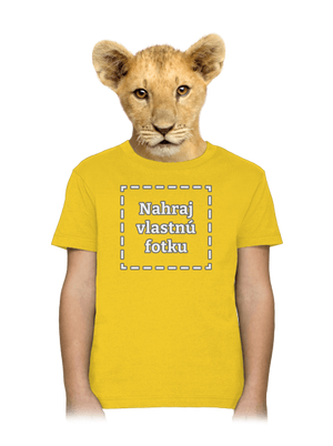 Vlastná potlač detské tričko Gold