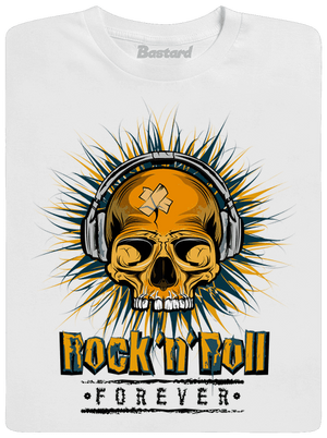 Rock'n'Roll forever detské tričko White