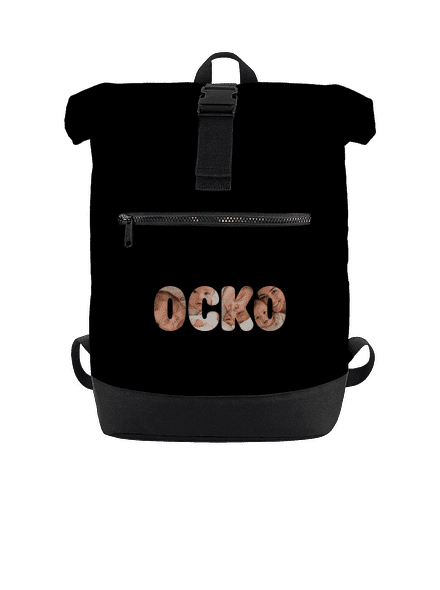 Nápis ocko z vlastných fotiek batoh Black