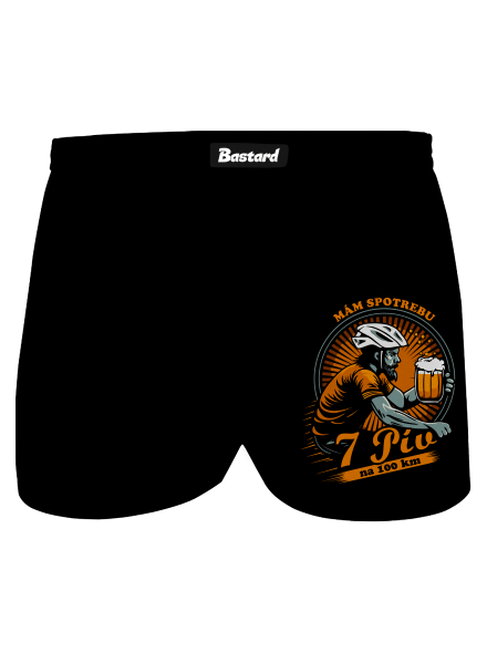 Spotreba 7 na 100 pánske trenky Black