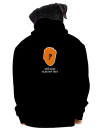 pánska mikina na zips