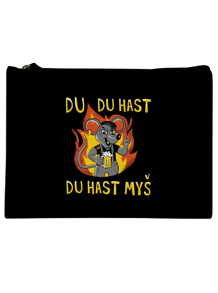 Du hast myš taštička Black