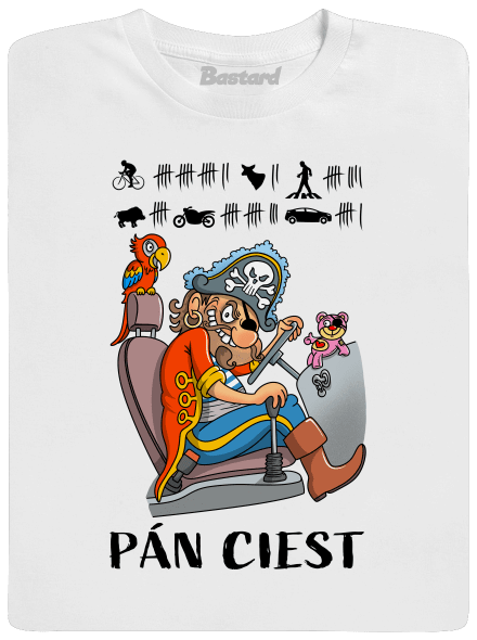Pán ciest detské tričko White
