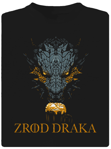 Zrod draka detské športové tričko Black