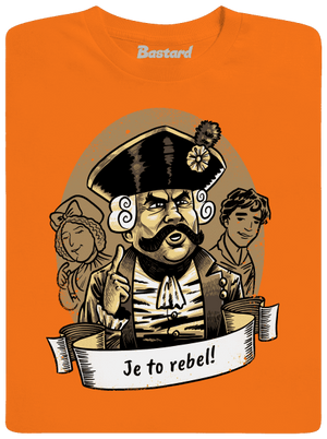 B14: S čerty nejsou žerty detské tričko Orange