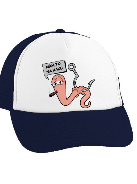 Na háku šiltovka truckerka French Navy cap