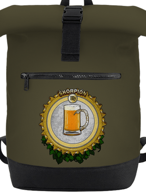 Pivný horoskop: Škorpión batoh Military Green