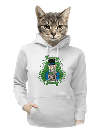 dámska mikina klokanka