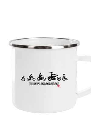 Biker’s Evolution plecháčik White