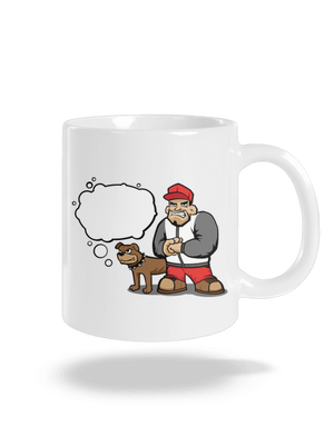 Nehryzem klasický hrnček White