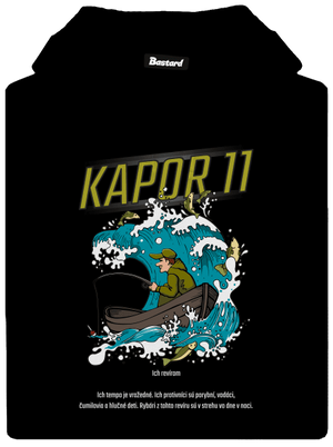 Kapor 11 dámska mikina klokanka Black