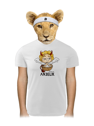 Anjelik detské športové tričko White