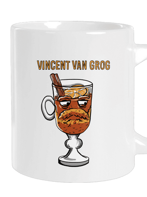 Vincent van Grog veľký hrnček White