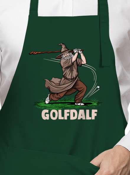 Golfdalf zástera Bottle Green