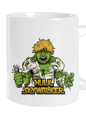 Hulk Skywalker veľký hrnček White