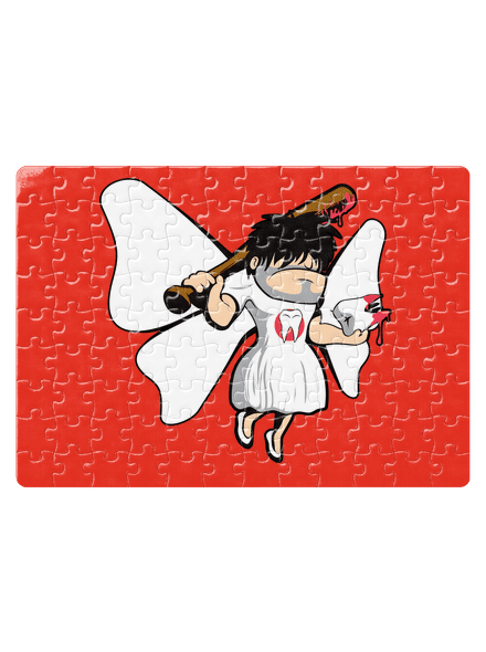 Zúbková víla puzzle White