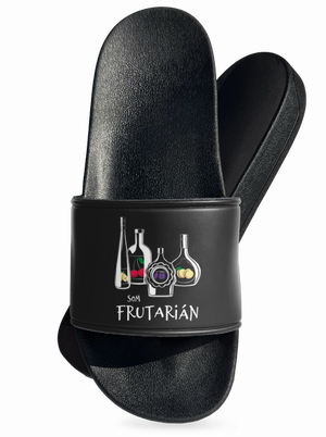 Frutarián šľapky Black