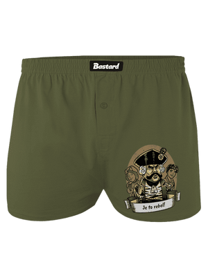 B14: S čerty nejsou žerty pánske trenky Khaki