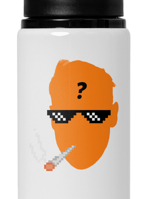 Thug life flaša na vodu White