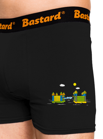 Dobytie hradu boxerky Black