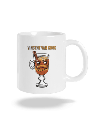 Vincent van Grog klasický hrnček White