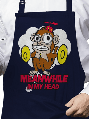 Monkey in my head zástera Navy