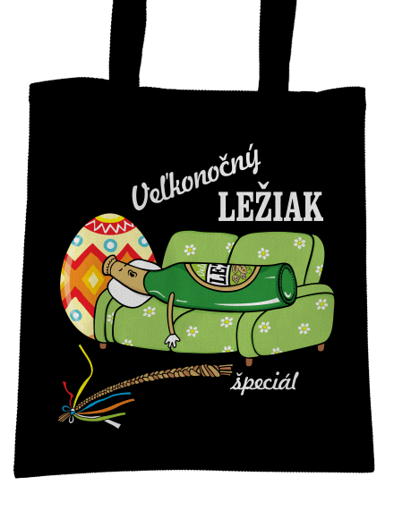 Veľkonočný ležiak taška Black