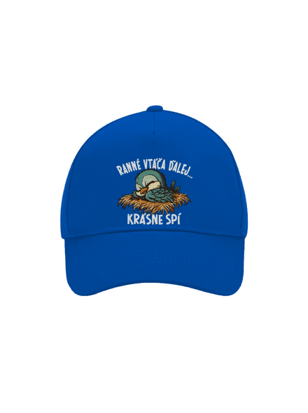 Ranné vtáča spí šiltovka baseballka Bright Royal