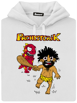 Prehysterik dámska mikina klokanka White