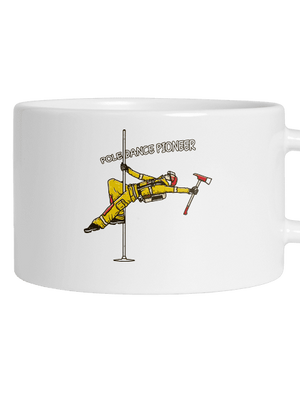 Pole Dance by Dežik hrnček makronka White